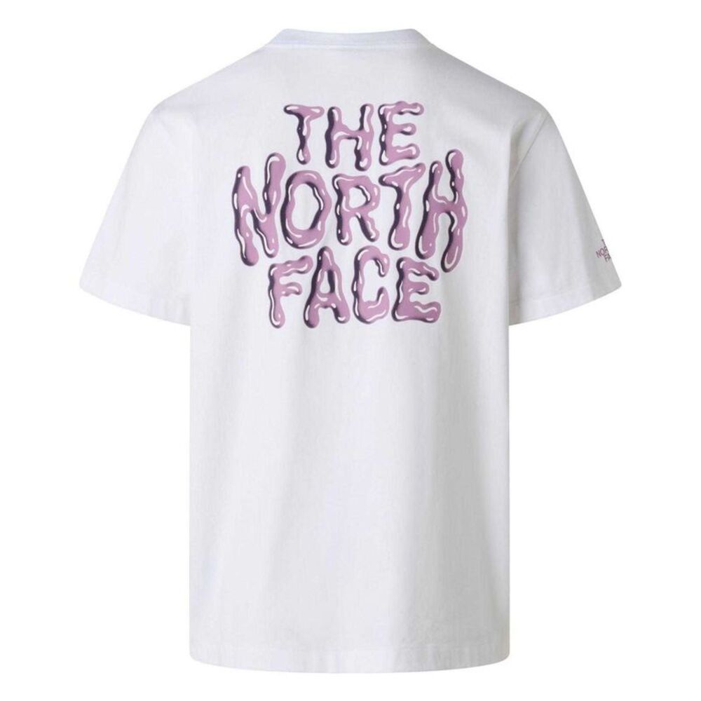 The North Face Womens/Ladies Drip Logo T-Shirt / White - Picture 2 of 3